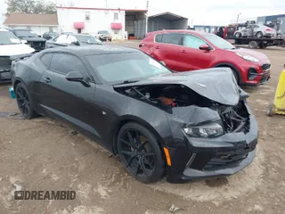 2016 Chevrolet Camaro 1LT with VIN 1G1FB1RX1G0166542, listed as a IAAI auction lot 41750265 with 124,139 mi miles. Bid and sale history available at carsss.com. Image 1.