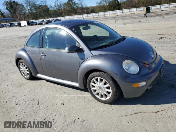 2005 Volkswagen New Beetle Coupe GLS with VIN 3VWCK31C45M416720, listed as a Copart auction lot 81740794 with 87,664 mi miles and Clean Title. Bid and sale history available at carsss.com. Image 4.