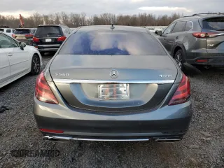 2019 Mercedes-Benz S 560 with VIN WDDUG8GB3KA465815, listed as a Copart auction lot 88544495 with 78,685 mi miles and Salvage Title. Bid and sale history available at DreamBid. Image 6.