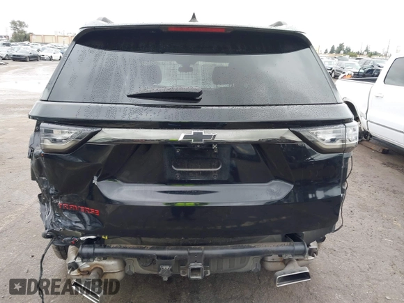 2019 Chevrolet Traverse Premier with VIN 1GNERKKW5KJ198202, listed as a IAAI auction lot 41568154 with 46,848 mi miles. Bid and sale history available at carsss.com. Image 17.