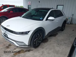 2023 Hyundai Ioniq 5 Limited with VIN KM8KR4AE1PU232864, listed as a IAAI auction lot 42108677 with 12,783 mi miles and . Bid and sale history available at DreamBid. Image 2.