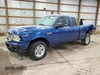 2007 Ford Ranger XL with VIN 1FTYR14D17PA90871, listed as a Copart auction lot 42225165 with 126,063 mi miles and Salvage Title. Bid and sale history available at carsss.com. Image 1.