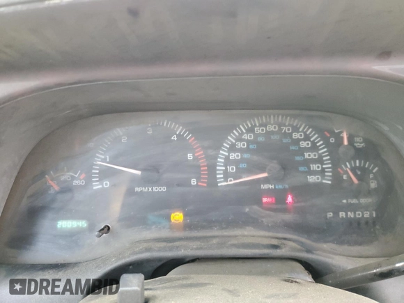 2001 Dodge 3500 z VIN 1B7MC33W71J574245, wystawiony jako Copart lot #84877774 z przebiegiem 200 945 mil mil oraz Szkoda całkowita • Salvage title. Historia ofert i sprzedaży dostępna na DreamBid. Obrazek 9.