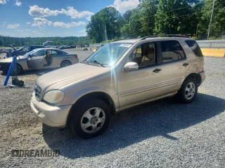 2002 Mercedes-Benz M 320/430/500 z VIN 4JGAB54E82A367724, wystawiony jako Copart lot #57993905 z przebiegiem 171 008 mil mil oraz Szkoda całkowita • Salvage title. Historia ofert i sprzedaży dostępna na DreamBid. Obrazek 1.