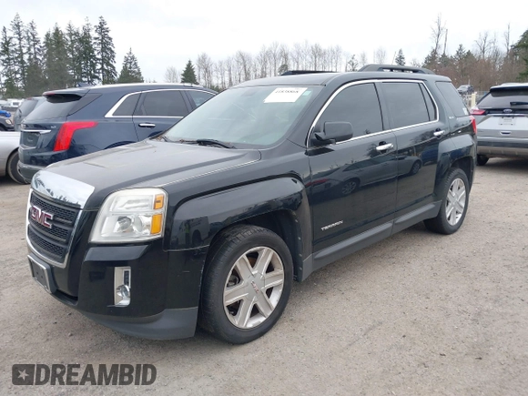2011 GMC Terrain SLE-2 with VIN 2CTFLTEC0B6257602, listed as a IAAI auction lot 41838868 with 151,055 mi miles. Bid and sale history available at carsss.com. Image 2.