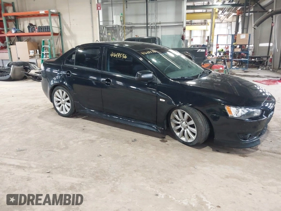 2011 Mitsubishi Lancer GTS with VIN JA32U8FW7BU034390, listed as a IAAI auction lot 41643536 with 130,319 mi miles and . Bid and sale history available at carsss.com. Image 6.