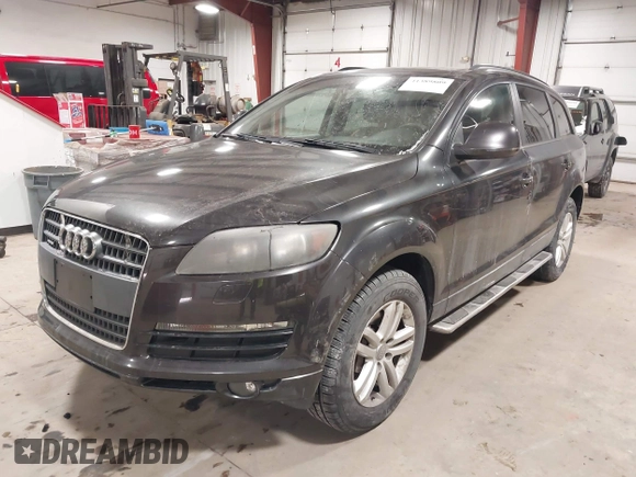 2007 Audi Q7 z VIN WA1AY74L37D044453, wystawiony jako IAAI lot #41389809 z przebiegiem Nie podano mil oraz . Historia ofert i sprzedaży dostępna na DreamBid. Obrazek 2.