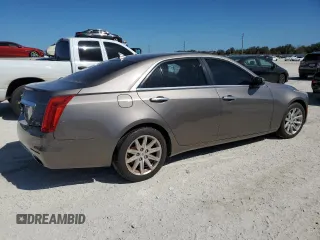 2014 Cadillac CTS Luxury AWD with VIN 1G6AX5S36E0170622, listed as a Copart auction lot 43345385 with Not Provided miles and Salvage Title. Bid and sale history available at DreamBid. Image 3.