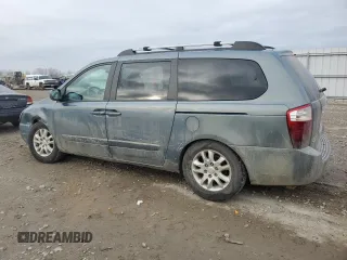 2008 Kia Sedona EX with VIN KNDMB233586209143, listed as a Copart auction lot 84625874 with 210,206 mi miles and Non Repairable. Bid and sale history available at carsss.com. Image 2.