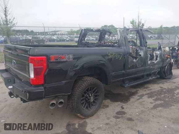 2019 Ford F-250 XL with VIN 1FT7W2BT1KEG69240, listed as a IAAI auction lot 42186867 with Not provided miles and . Bid and sale history available at DreamBid. Image 4.
