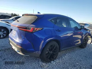 2022 Lexus NX with VIN JTJKKCFZ1N2007252, listed as a Copart auction lot 87088284 with 38,998 mi miles and Salvage Title. Bid and sale history available at carsss.com. Image 3.