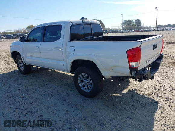2017 Toyota Tacoma SR5 with VIN 5TFAZ5CN8HX044250, listed as a IAAI auction lot 41848524 with 53,379 mi miles and . Bid and sale history available at DreamBid. Image 3.
