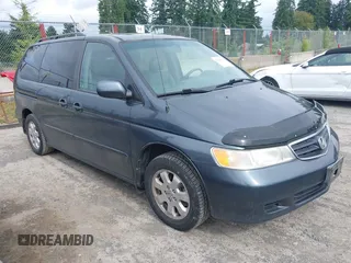 2004 Honda Odyssey EX-L with VIN 5FNRL18064B066763, listed as a IAAI auction lot 42588622 with 499,993 mi miles and . Bid and sale history available at DreamBid. Image 1.