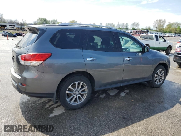 2016 Nissan Pathfinder SV с VIN 5N1AR2MM3GC622258, выставлен на аукционе Copart как лот 53567445 с пробегом 142 021 миль миль и Списание • Salvage title. История ставок и продаж доступна на DreamBid. Изображение 3.