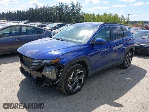 2023 Hyundai Tucson SEL with VIN 5NMJFCAE7PH169246, listed as a IAAI auction lot 42078051 with 18,036 mi miles. Bid and sale history available at carsss.com. Image 21.