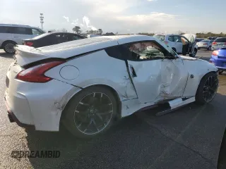 2015 Nissan 370Z with VIN JN1AZ4EH8FM441623, listed as a Copart auction lot 83181014 with 0 mi miles and Salvage Title. Bid and sale history available at carsss.com. Image 3.