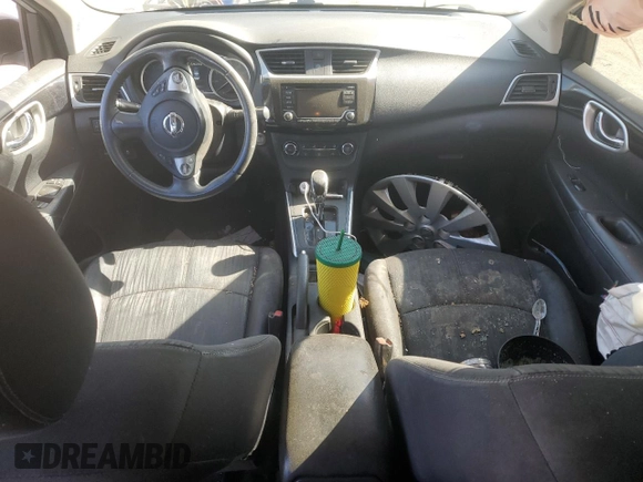 2016 Nissan Sentra SV with VIN 3N1AB7AP8GL653520, listed as a Copart auction lot 50276965 with 117,899 mi miles and Salvage Title. Bid and sale history available at DreamBid. Image 8.