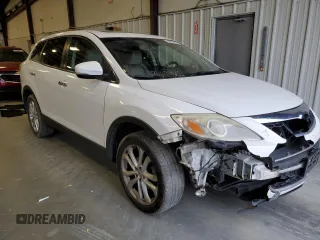 2012 Mazda CX-9 Grand Touring with VIN JM3TB3DV9C0365612, listed as a Copart auction lot 89296215 with Not Provided miles and Salvage Title. Bid and sale history available at carsss.com. Image 4.
