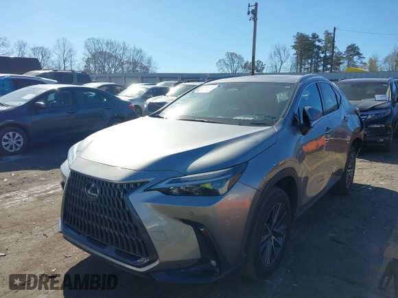 2023 Lexus NX 350 Premium with VIN 2T2GGCEZ4PC020394, listed as a IAAI auction lot 41846046 with 28,305 mi miles and . Bid and sale history available at DreamBid. Image 2.