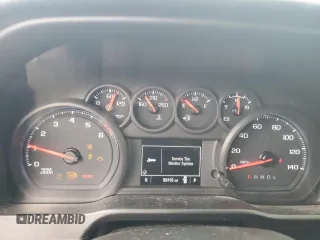 2020 Chevrolet Silverado 1500 Custom with VIN 1GCRWBEH1LZ362211, listed as a Copart auction lot 74352484 with 96,416 mi miles and Salvage Title. Bid and sale history available at carsss.com. Image 9.