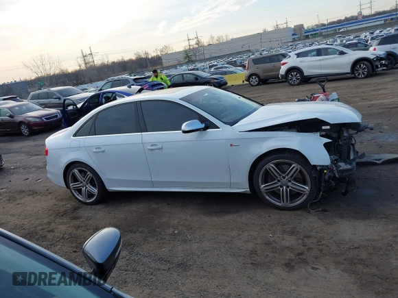 2014 Audi S4 Premium Plus with VIN WAUBGAFL1EA026018, listed as a IAAI auction lot 41897863 with 30,246 mi miles. Bid and sale history available at carsss.com. Image 14.