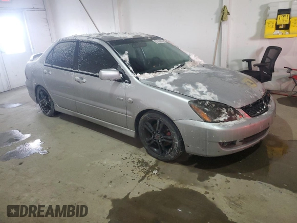 2006 Mitsubishi Lancer with VIN JA3AJ66F46U057530, listed as a Copart auction lot 87750605 with 180,243 mi miles and Salvage Title. Bid and sale history available at DreamBid. Image 4.
