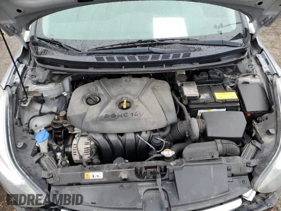 2015 Hyundai Elantra SE z VIN 5NPDH4AE6FH566008, wystawiony jako Copart lot #55693855 z przebiegiem 156 372 mil mil oraz Szkody całkowita. Historia ofert i sprzedaży dostępna na DreamBid. Obrazek 11.