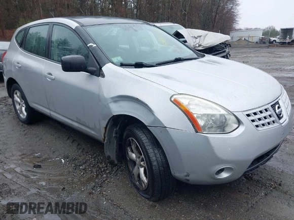 2009 Nissan Rogue S with VIN JN8AS58V19W166358, listed as a IAAI auction lot 41958773 with 191,419 mi miles. Bid and sale history available at carsss.com. Image 1.
