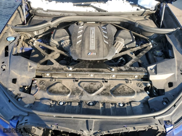 2021 BMW X5 M with VIN 5YMJU0C08M9D82830, listed as a Copart auction lot 86251964 with NaN miles and Salvage Title. Bid and sale history available at carsss.com. Image 12.