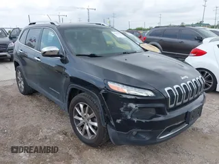 2014 Jeep Cherokee Limited with VIN 1C4PJLDS8EW104085, listed as a IAAI auction lot 42104059 with 141,951 mi miles and . Bid and sale history available at DreamBid. Image 1.