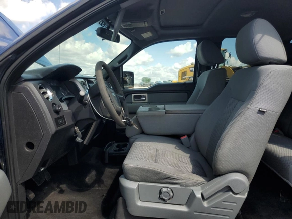 2011 Ford F-150 XL with VIN 1FTFX1EF4BFA67287, listed as a Copart auction lot 64057305 with 185,075 mi miles and Salvage title. Bid and sale history available at DreamBid. Image 7.