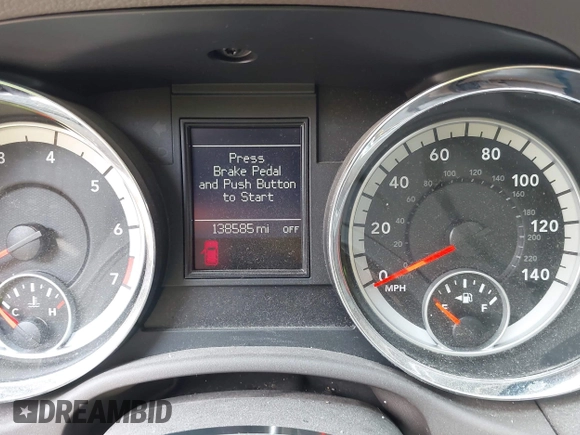 2013 Dodge Durango Crew with VIN 1C4RDJDG0DC693522, listed as a IAAI auction lot 42722229 with 138,585 mi miles and . Bid and sale history available at DreamBid. Image 7.