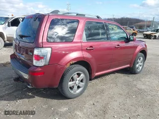 2010 Mercury Mariner Premier with VIN 4M2CN9HG4AKJ24454, listed as a IAAI auction lot 42041460 with 119,944 mi miles. Bid and sale history available at carsss.com. Image 4.