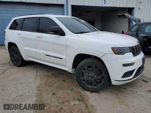 2021 Jeep Grand Cherokee Limited X with VIN 1C4RJFBT9MC822377, listed as a Copart auction lot 53750875 with 42,574 mi miles and Clean title. Bid and sale history available at DreamBid. Image 4.