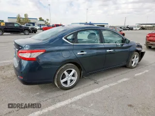 2014 Nissan Sentra SV with VIN 3N1AB7AP7EL653313, listed as a Copart auction lot 59536475 with 126,048 mi miles and Salvage title. Bid and sale history available at DreamBid. Image 3.