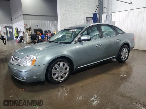 2007 Ford Five Hundred SEL with VIN 1FAHP24137G124283, listed as a Copart auction lot 67538064 with 87,954 mi miles and Salvage Title. Bid and sale history available at carsss.com. Image 1.