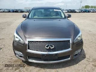 2019 Infiniti Q70 Luxe with VIN JN1BY1AR2KM585067, listed as a Copart auction lot 57527895 with 62,965 mi miles and Salvage title. Bid and sale history available at DreamBid. Image 5.