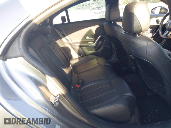 2023 Mercedes-Benz CLA 250 with VIN W1K5J4GB4PN382621, listed as a IAAI auction lot 41976006 with 37,176 mi miles and . Bid and sale history available at DreamBid. Image 8.