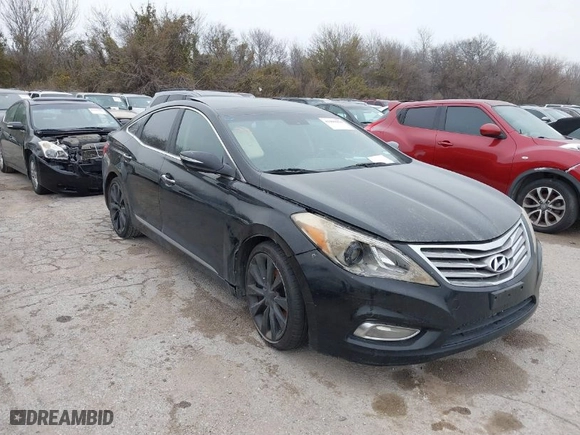 2012 Hyundai Azera with VIN KMHFH4JG4CA149544, listed as a IAAI auction lot 41499854 with 157,302 mi miles. Bid and sale history available at carsss.com. Image 1.