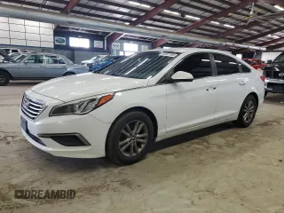 2016 Hyundai Sonata SE z VIN 5NPE24AF6GH263276, wystawiony jako Copart lot #60487495 z przebiegiem 144 005 mil mil oraz Czysty tytuł • Clean title. Historia ofert i sprzedaży dostępna na DreamBid. Obrazek 1.
