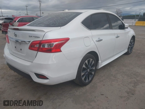 2017 Nissan Sentra SR Turbo with VIN 3N1CB7AP2HY401999, listed as a IAAI auction lot 41775601 with 108,162 mi miles and . Bid and sale history available at DreamBid. Image 4.