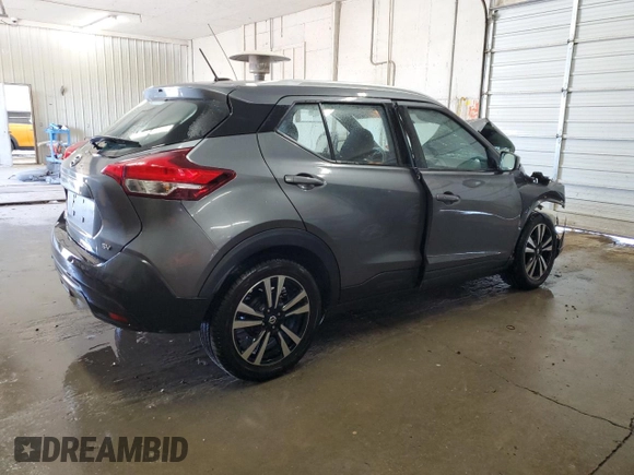 2019 Nissan Kicks SV with VIN 3N1CP5CU7KL554049, listed as a Copart auction lot 48328275 with 100,958 mi miles and Salvage Title. Bid and sale history available at carsss.com. Image 3.