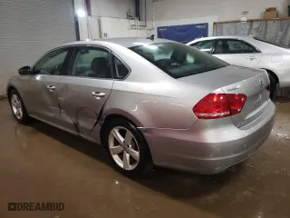 2014 Volkswagen Passat SE w/Sunroof with VIN 1VWBS7A30EC102390, listed as a Copart auction lot 87697425 with 115,354 mi miles and Salvage Title. Bid and sale history available at carsss.com. Image 2.