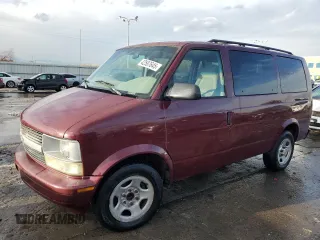 2004 Chevrolet Astro with VIN 1GNDM19X04B114559, listed as a Copart auction lot 42587645 with 212,760 mi miles and Salvage Title. Bid and sale history available at carsss.com. Image 1.