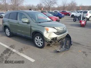 2008 Honda CR-V EX-L with VIN 5J6RE48768L043439, listed as a IAAI auction lot 41783741 with 158,715 mi miles. Bid and sale history available at carsss.com. Image 1.
