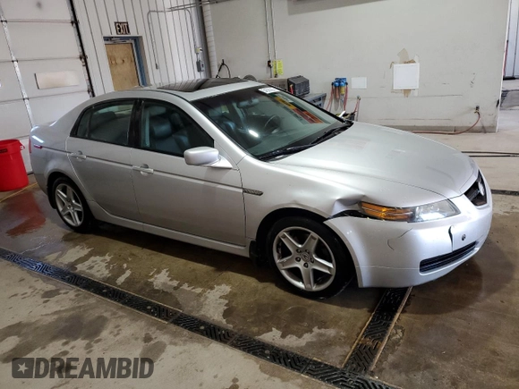 2006 Acura TL with VIN 19UUA66226A040286, listed as a Copart auction lot 54565225 with 138,326 mi miles and Salvage Title. Bid and sale history available at carsss.com. Image 4.