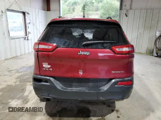 2017 Jeep Cherokee Sport z VIN 1C4PJMAB9HW632569, wystawiony jako Copart lot #54710555 z przebiegiem 109 800 mil mil oraz Szkoda całkowita • Salvage title. Historia ofert i sprzedaży dostępna na DreamBid. Obrazek 6.