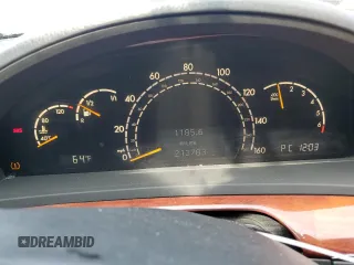 2006 Mercedes-Benz S 350 with VIN WDBNF67J86A480179, listed as a Copart auction lot 50879165 with 213,783 mi miles and Salvage Title. Bid and sale history available at DreamBid. Image 9.