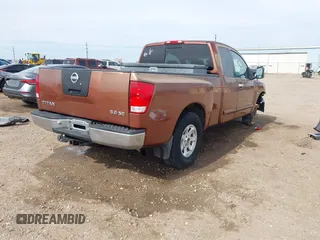 2004 Nissan Titan XE with VIN 1N6AA06A04N508069, listed as a IAAI auction lot 41571931 with 180,119 mi miles. Bid and sale history available at carsss.com. Image 4.