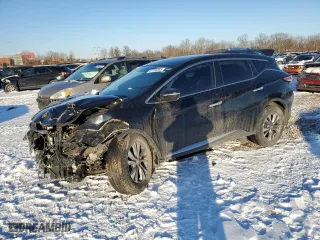 2015 Nissan Murano S with VIN 5N1AZ2MH5FN234129, listed as a Copart auction lot 87738265 with 0 mi miles and Salvage Title. Bid and sale history available at carsss.com. Image 1.